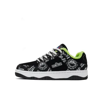 SESAME STREET Slip Resistant, Abrasion Resistant, Breathable Low Top Skateboard Shoes Unisex