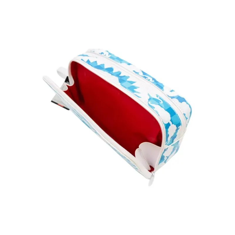 SPRAYGROUND PVC Handheld Clutch Regular Unisex Light Aqua Blue-4