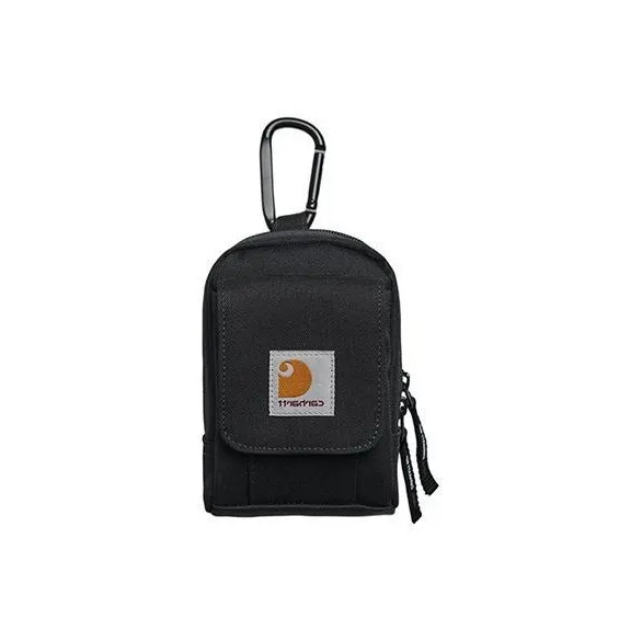 Carhartt WIP Polyester Wallet Storage Bag With Key Pouch Small Size Unisex Black-1