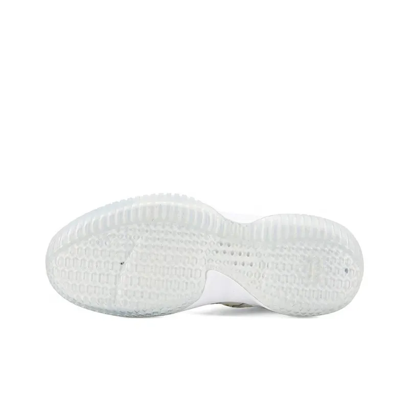 PEAK Cushioning Anti Slip And Wear Resistant High Top Basketball Shoes Men's White-5
