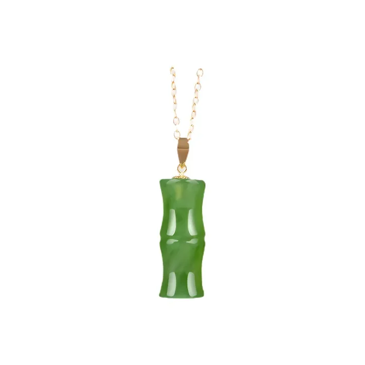 Jade Linmen 18k Gold And Tian Jade Pendants Unisex Jasper-0