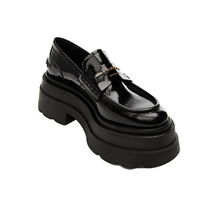 Alexander Wang Chunky Sole Leather Loafers Women's-2