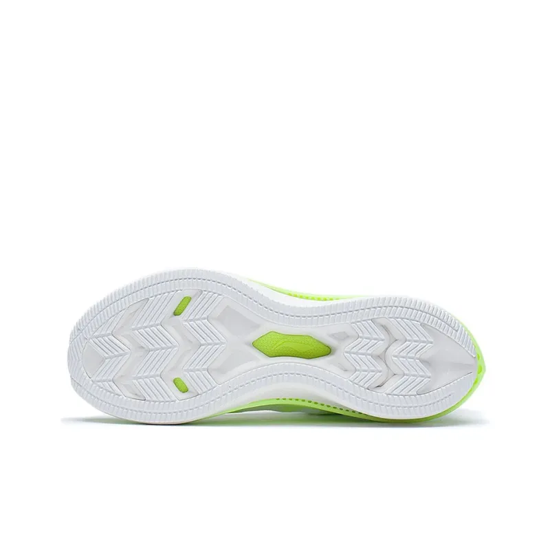 LINING WuShi 5S 2.0 Running Shoes Women's Low Top Champagne White-4
