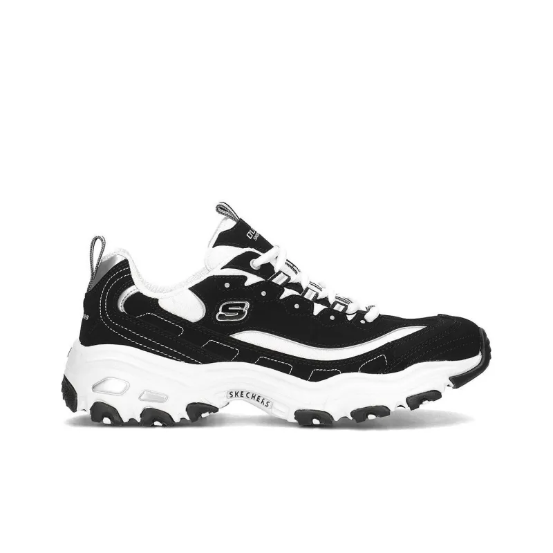 Skechers D'LITES Daddy Shoes 'White Black'-1