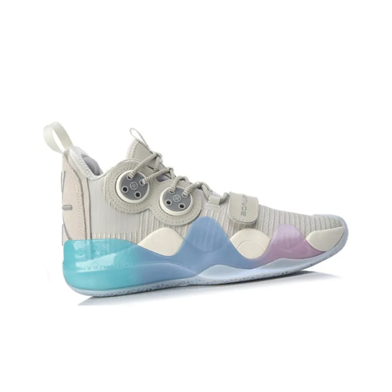 LiNing WOW 8 Way Of Wade 8 Durable Breathable High Top Basketball Shoes Men's Cotton Candy-1
