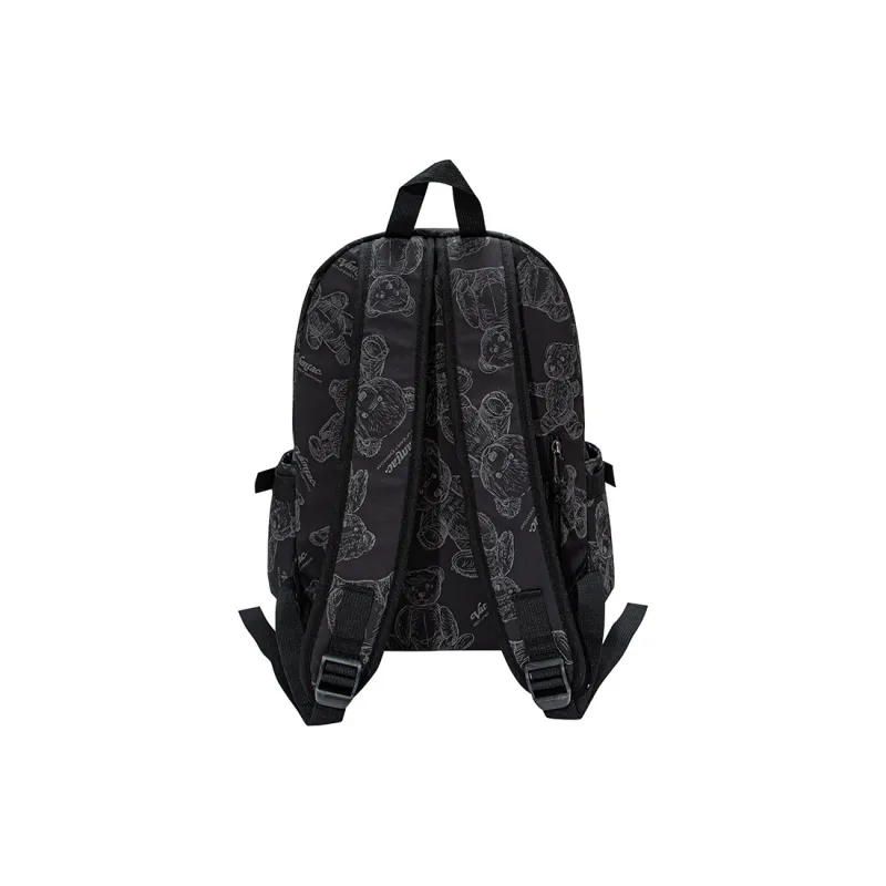 GF Nylon Backpack Large Size Unisex Black-3