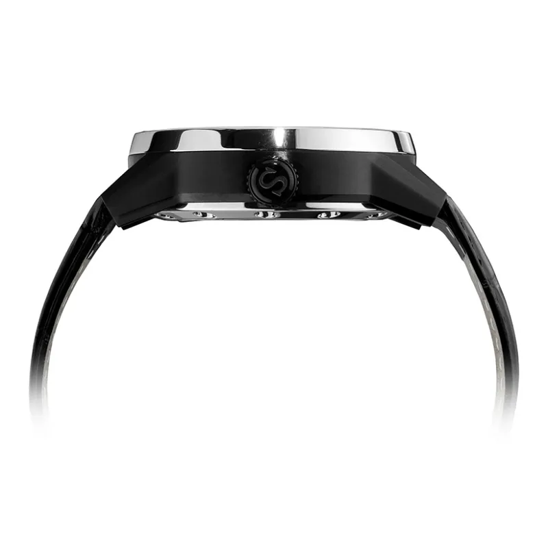 Sea Gull LE BRASSUS Automatic Mechanical Movement Watch Men's Watches Black Dial-21