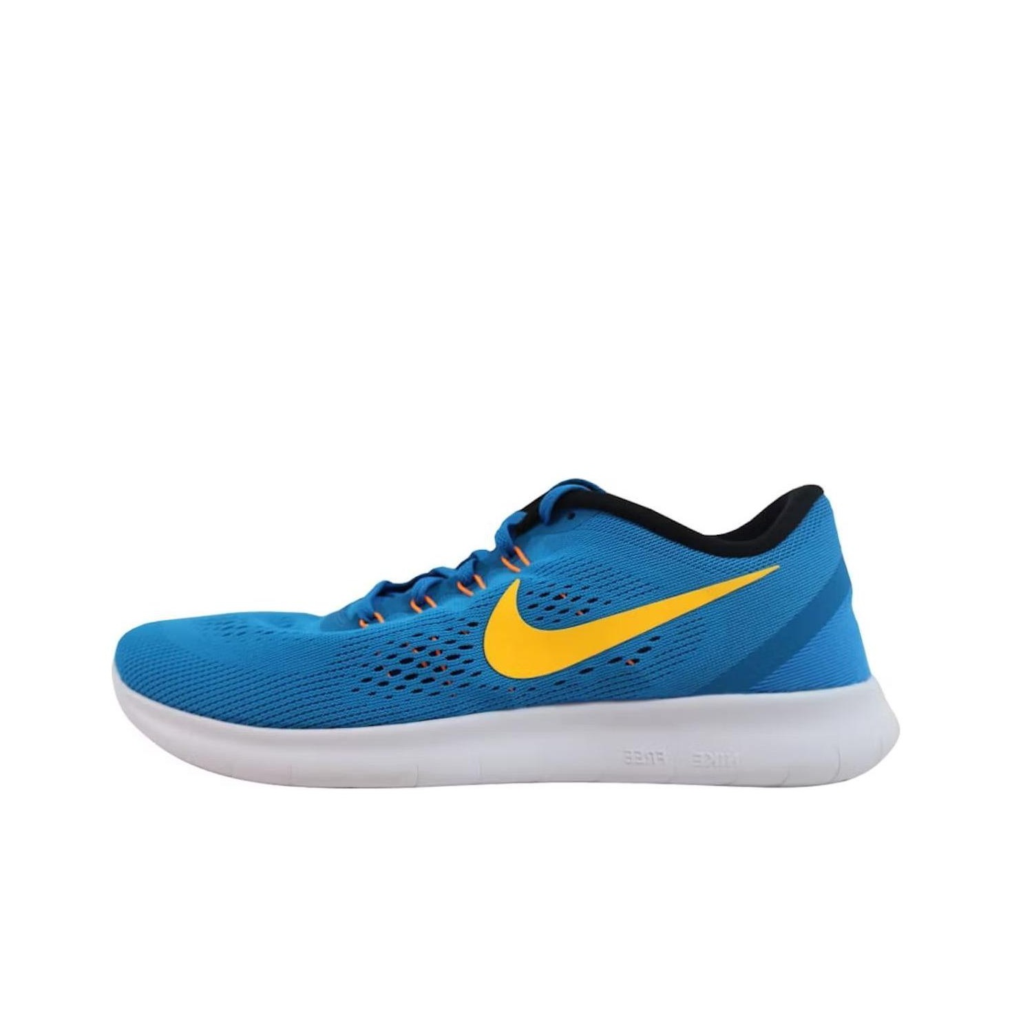 Nike Free RN Heritage Cyan Laser Orange Black Blue Spark POIZON