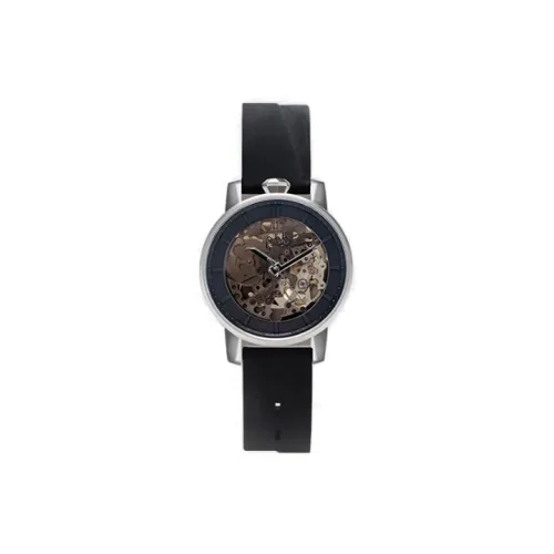 FOB Wrist Watch Automatic Mechanical Movement Leather Watch Bands 36mm Tan Watch Dial Women's Watch