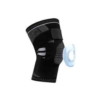 MIAOZUNG Lace Up Compression Knee Protector Sports Running Mountaineering Basketball Unisex