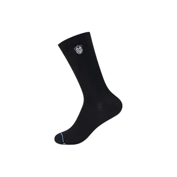 QIAODAN Knee High Socks Unisex 1 Pack Black