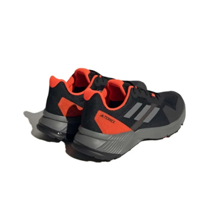 Adidas Terrex Soulstride Trail Core Black Grey Solar Red-4