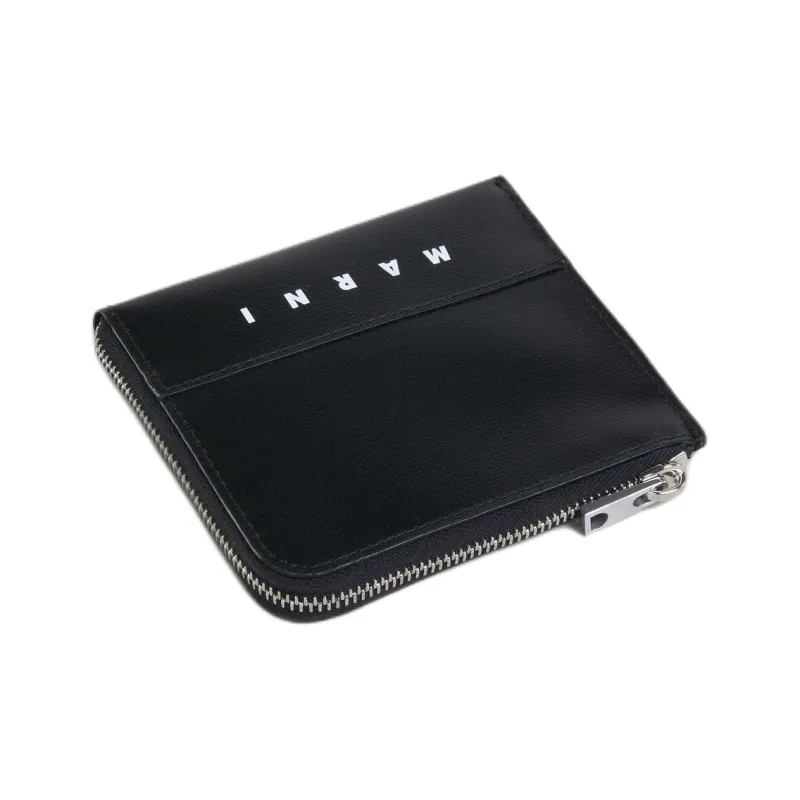 MARNI Logo Printed Zip Around Wallet-3