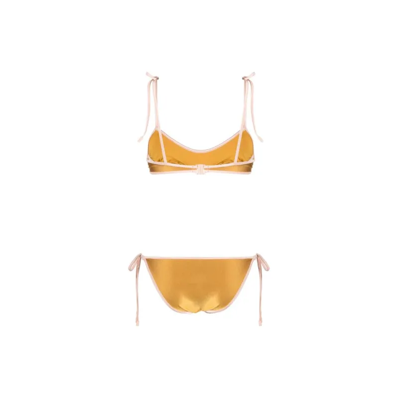 Zimmermann FW23 Bikini Women's Mustard Yellow-1