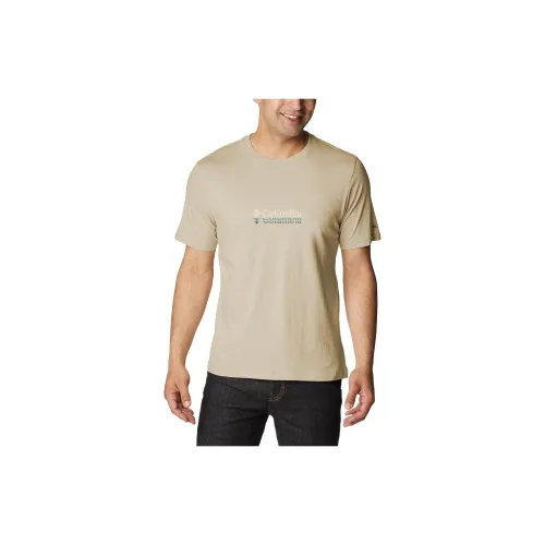 Columbia CSC T-Shirts Men Khaki