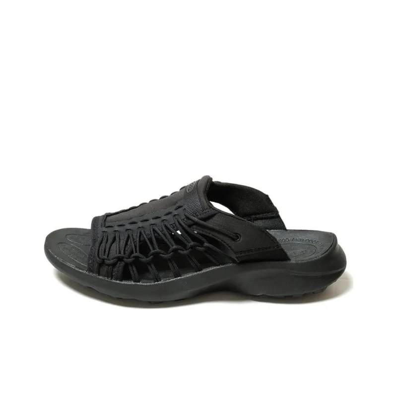 KEEN Uneek SNK Slide Slippers Men's Black-0