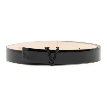 VERSACE Virtus Patent leather Belt