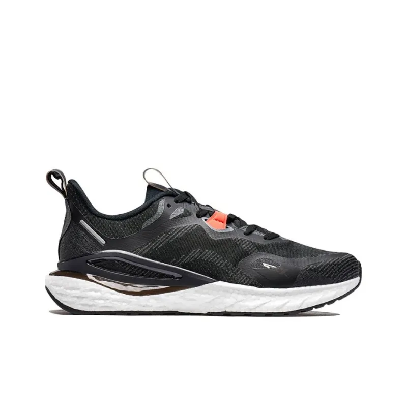 XTEP Power Nest Technology Cushioned Slip Resistant Lightweight Low Top Running Shoes Men's Black-1