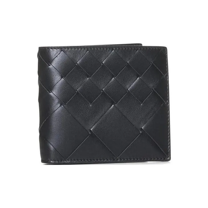 Bottega Veneta Intrecciato Bi Fold Wallet-1