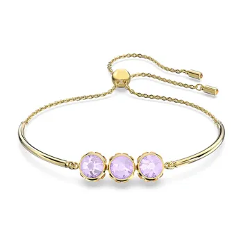 Swarovski Gold Plated Swarovski Crystal Bracelets Women's Gold