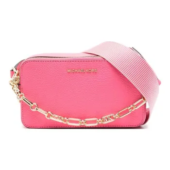 MICHAEL KORS Calfskin Shoulder Bag Crossbody Bag Women's Fuchsia