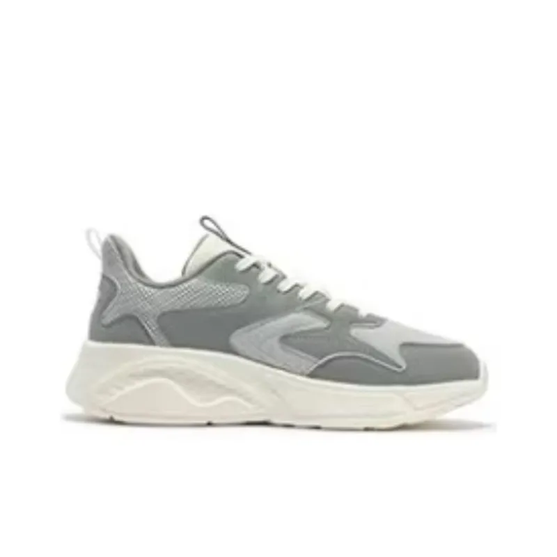 361° Low Top Casual Shoes Women's Gray White-1
