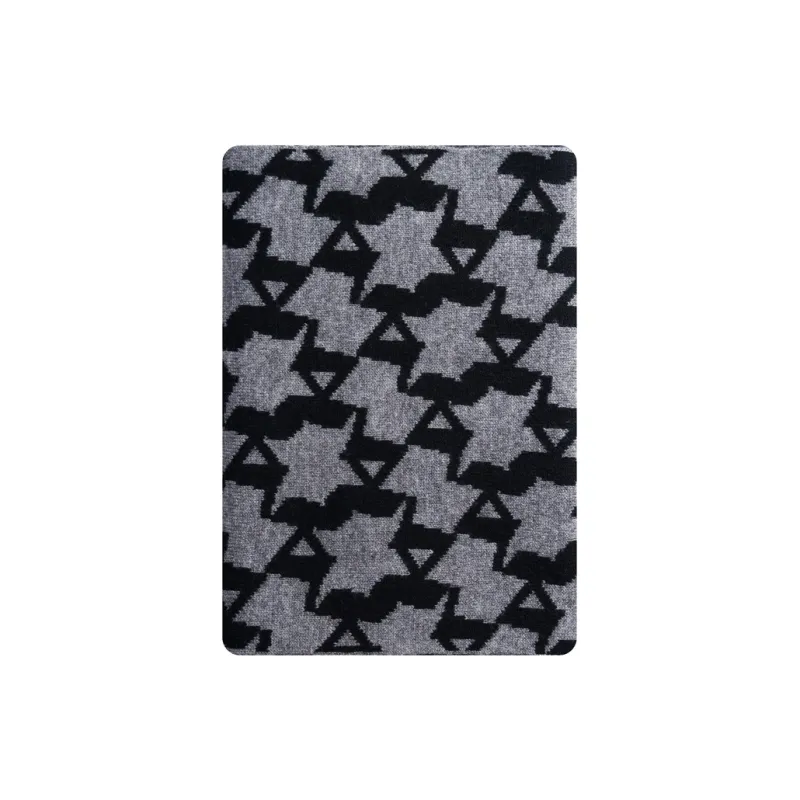 KARL LAGERFELD Knit Scarves Unisex Black-1