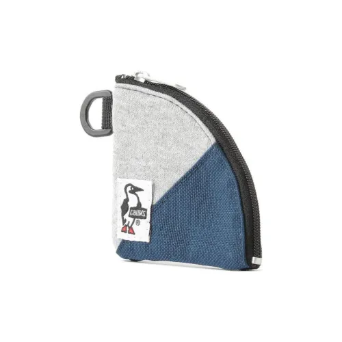 CHUMS Coin Purses Blue With Gray Accents