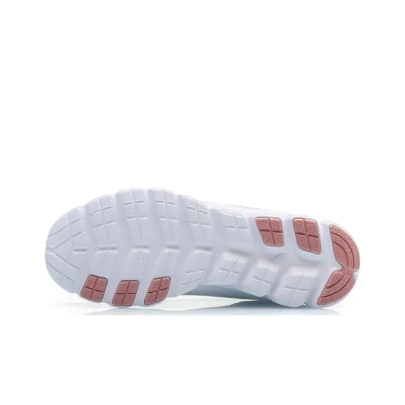 LiNing Shock Absorbers With Slip Resistant And Abrasion Resistant Properties Low Top Casual Running Shoes Women's White-4