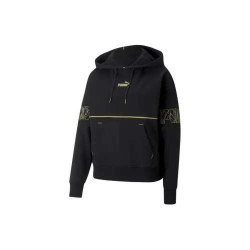 PUMA POWER DECO GLAM Sweatshirts Women's Black