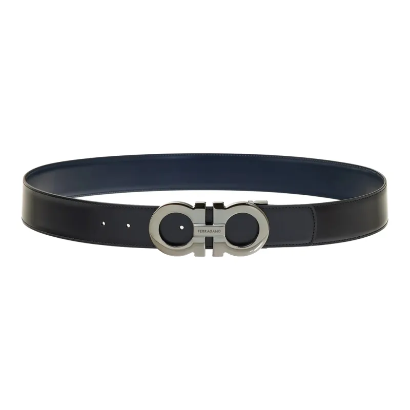 Ferragamo Gancini Reversible Leather Belt-1