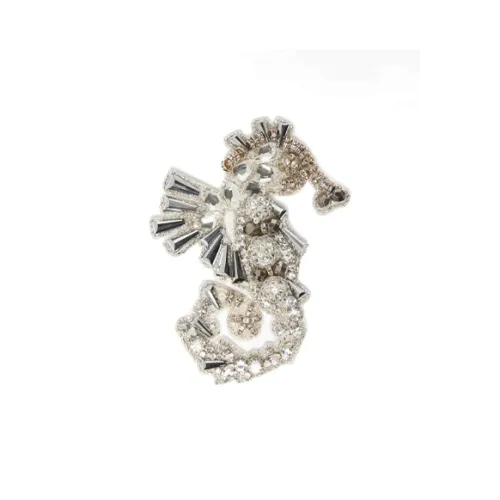 MaxMara Brooches Women's Crystal Color/Blue
