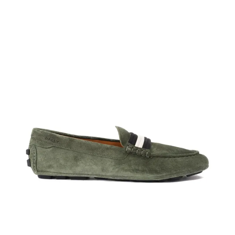 BALLY Beanie Shoes Men's Army Green-1