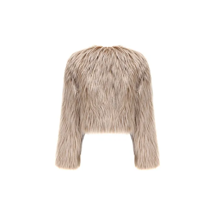 JYOSEI Velvet feel Coat Women's-3