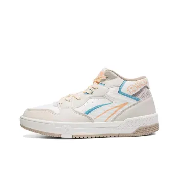 361° Anti Slip Wear Resistant Low Top Skateboard Shoes Women's Ecru