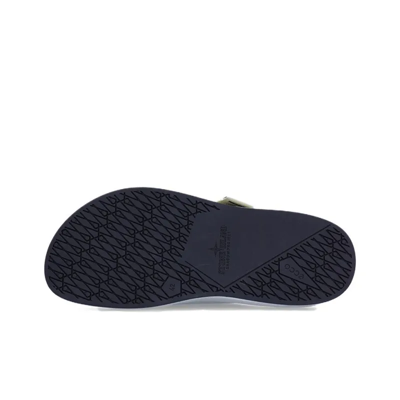 STONE ISLAND Slide Slippers Men's Green-4