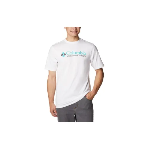 Columbia CSC T-Shirts Men White