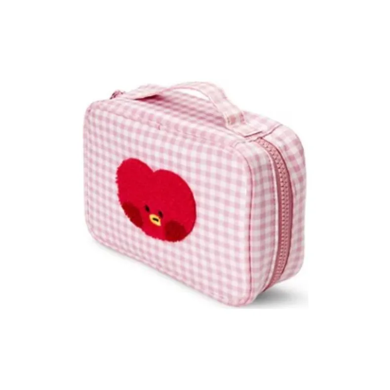 LINE FRIENDS BT21minini Cotton Storage Bag Unisex Light Pink-1