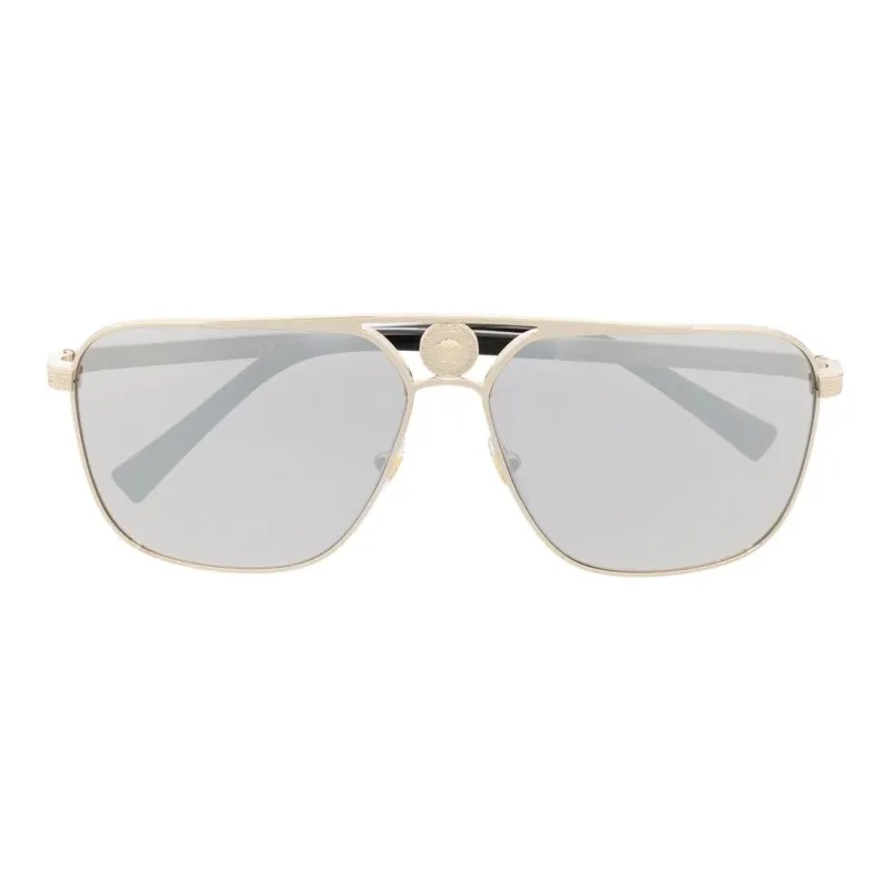 VERSACE Medusa Head Pilot frame Sunglasses-1