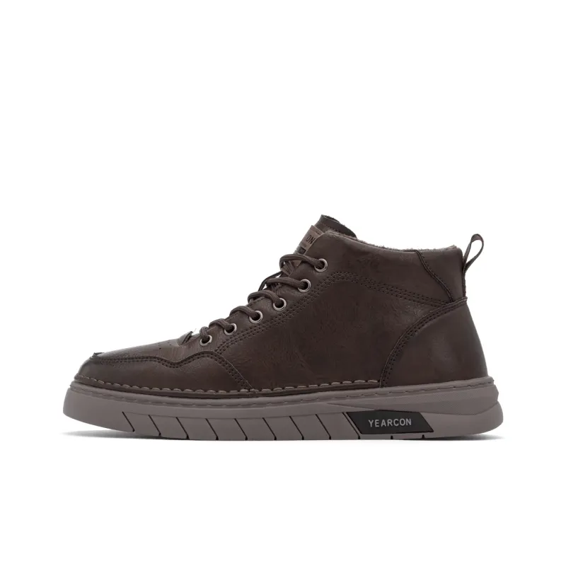 YEARCON Mid-Top Skateboard Shoes Men's-0