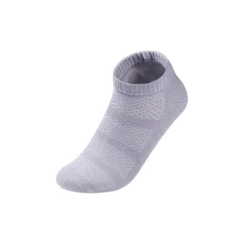 QIAODAN No Show Socks Unisex 1 Pack Light Heather Gray