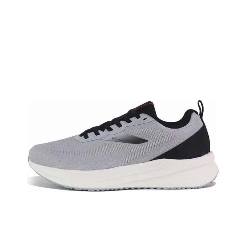 361° Cushioning Height Increase Low Top Running Shoes Men's Gray White-0