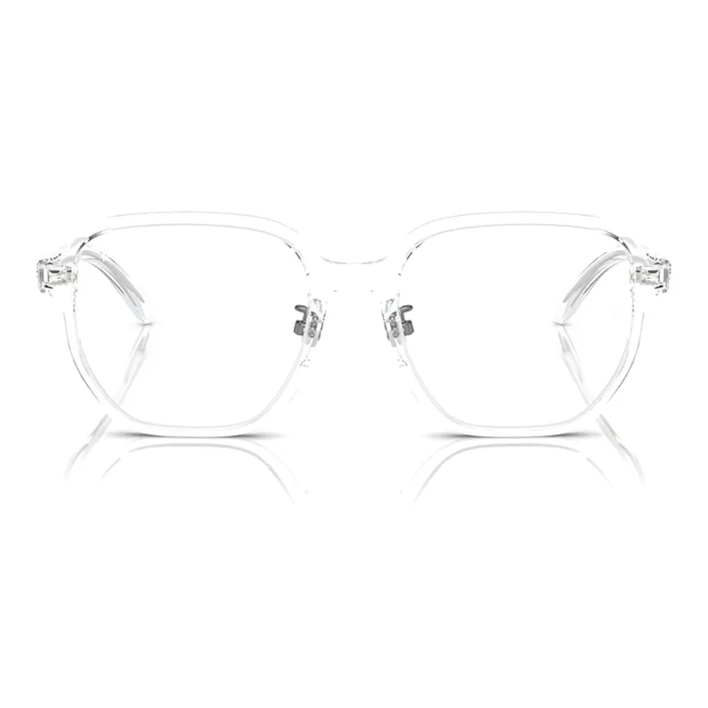 RayBan Plate Frame Irregular Shape Eyeglass Frames Unisex Transparent-1