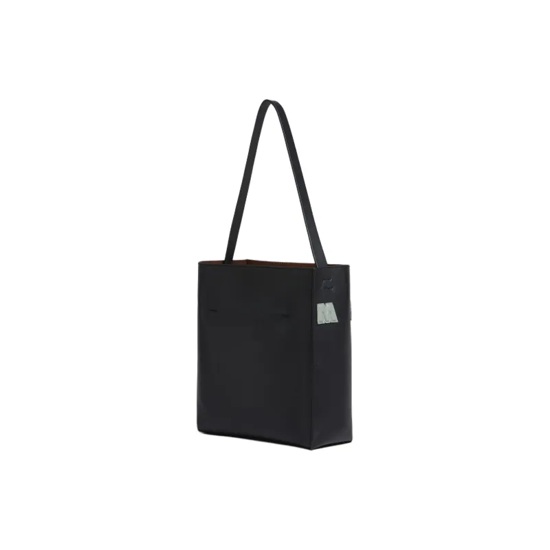 MARNI Museo Logo Patch Small Hobo Bag-2