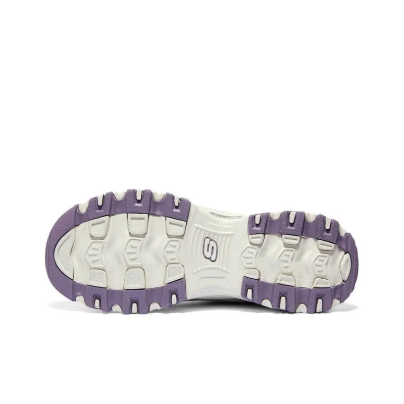 Skechers D'Lites 1.0 Shoes 'Grey Purple' Women's-4