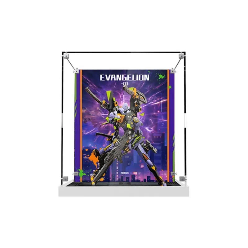 KGBOX Neon Genesis Evangelion EVA Evangelion 01 Acrylic Transparent Figure Display Case Model Accessories-9