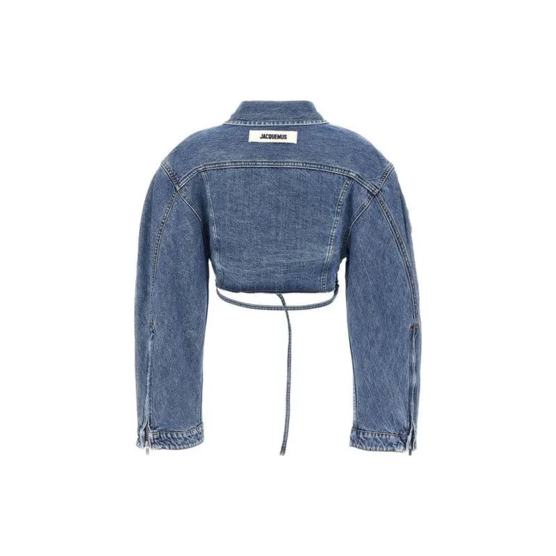 Jacquemus Jackets Coats Women's Blue-1