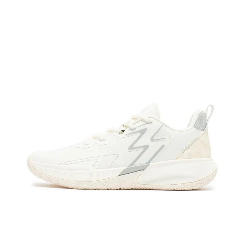 361° Big3 Team Basketball Shoes Men Low Top White-0