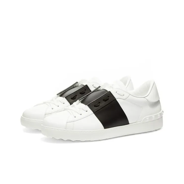 Valentino Open Sneaker 'White Black'-2