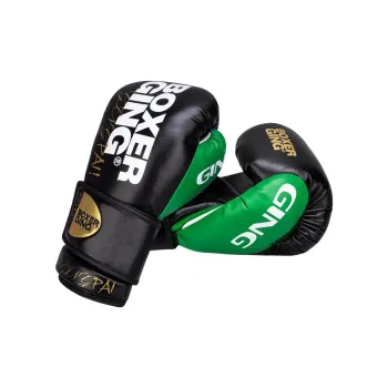 Competition Boxing Gloves Microfiber Leather Unisex 6oz 8oz 10oz 12oz Black Green Black White Red Blue